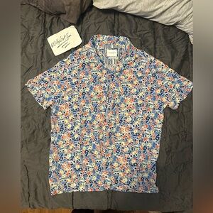 Denim and Floral - Ricky Singh - XL Floral Button Up